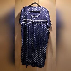 Croft & Barrow Nightgown 3X NWT